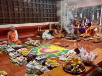 Prarthana, Guru Ganapati Pooja, Deva Nandi, Navagraha Pooja, Ashtabandha Kala Sankocha, Shanti Homa, Bandha Shuddhi Homa - Jeerna Ashtabandha at SAT, Vittal (29 April 2026)